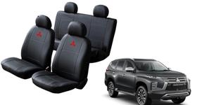 Kit Capa de Couro Pajero Sport 2022 a 2024 Bancos Protegidos