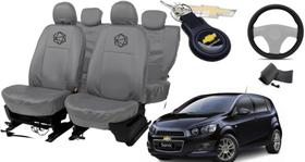 Kit Capa de Couro Sonic 2012-2014 + Toque Macio