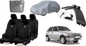 Kit Capa de Couro Uno 00-12 + Capa de Cobrir: Estilo e Proteção para o Seu Veículo