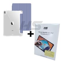 Kit Capa de iPad Air 4/ 5 Geração 10.9" + Película Fosca Paperlike Sensaçao de Papel - Smart Case Protetora c Espaço para Caneta Stylus Pen Kit Capa de iPad Air 4/ 5 Geração 10.9" + Película Fosca Paperlike Sensaçao de Papel - Smart Case Protetora c Espaço para Caneta Stylus Pen