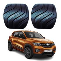 Kit Capa de Pedal de Freio e Embreagem Renault Kwid 2018 em diante