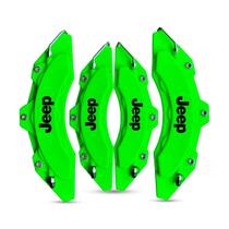 Kit Capa De Pinça Para Jeep Freios Diant/Tras. 2 Pares Verde