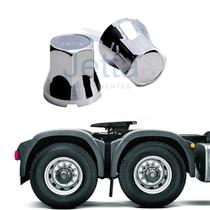 Kit Capa de Porca Roda Jetta 32/33mm Cromada Kit Capa de Porca Roda Jetta 32/33mm Cromada