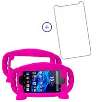 Kit Capa de Silicone Infantil Película De Vidro 3D compátivel Com Positivo Twist Tab T550W Kit Capa de Silicone Infantil Película De Vidro 3D compátivel Com Positivo Twist Tab T550W