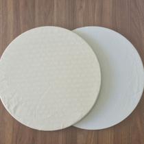 Kit Capa de Sousplat Borboletas/Poá Bege Dupla Face 06 Peças Kit Capa de Sousplat Borboletas/Poá Bege Dupla Face 06 Peças