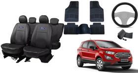 Kit Capa de Volante e Tapete EcoSport 13-21