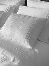 Kit Capa Duvet Friso Triplo e Fronhas Percal 400 Fios