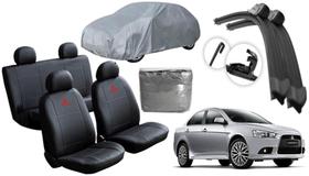 Kit Capa Econômico Lancer GT 2010 a 2019 + Capa de Cobertura e Limpador de Alta Performance