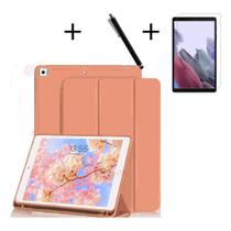 Kit Capa Flip+ Pelicula + Caneta iPad 10.2 7o 8o 9o Geração