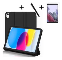 Kit Capa Flip+ Pelicula + Caneta iPad Air 4a/5a Geração 10.9