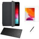 Kit Capa Galaxy A7 10.4 T500/T505 /Can/Pel e Teclado Branco - Preto