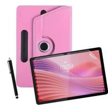 Kit Capa Giratória 10” + Película Hidrogel + Caneta Touch -
