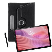 Kit Capa Giratória 10” + Película Hidrogel + Caneta Touch -
