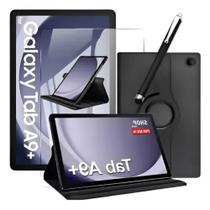 Kit Capa Giratória + Caneta + Pel Vidro Para Tablet Samsung A9+ 11 Pol