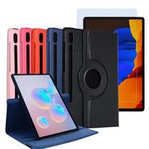 KIT Capa Giratória P/ Tablet Galaxy Tab S7 Fe + Película 12.4"