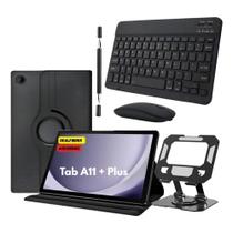 Kit Capa Giratoria P/tablet Samsung A11+ Plus Teclado + Suporte Tablet Kit Capa Giratoria P/tablet Samsung A11+ Plus Teclado + Suporte Tablet