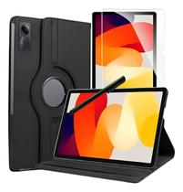 Kit Capa Giratória + Película + Caneta Touch Para Redmi Pad SE 11" Proteção Completa