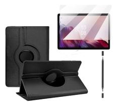 Kit Capa Giratória+ Pelicula De Vidro+ Caneta Compativel Para Tablet M9