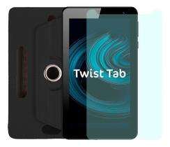 Kit Capa Giratória + Película Para Tablet Philco Ptb7ssg