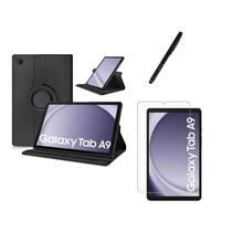 Kit Capa Giratória Tablet Galaxy A9 8.7 X110 X115 X117 Pelicula Caneta touch Kit Capa Giratória Tablet Galaxy A9 8.7 X110 X115 X117 Pelicula Caneta touch