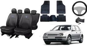 Kit Capa Golf 00-06 + Tapete e Capa de Volante Premium