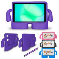 Kit Capa Infantil Universal Alta Proteção 8.7 E Caneta Kids Para Tablet Kit Capa Infantil Universal Alta Proteção 8.7 E Caneta Kids Para Tablet
