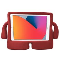 Kit Capa Ipad 8 8ª Geração A2270 A2428 A2429 A2430 Infantil Emborrachada Durável Com Alça + Pelicula