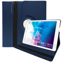 Kit Capa Ipad Air 1 1ª Geração 2013 Tablet 9.7 Polegadas Case Giratória Reforçada Premium + Pelicula