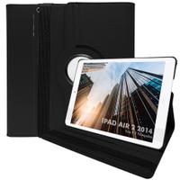 Kit Capa Ipad Air 2 2ª Geração 2014 Tablet 9.7 Polegadas Case Giratória Reforçada Premium + Pelicula