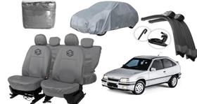 Kit capa Kadet couro + capa cobrir + limpador bônus