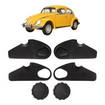 Kit Capa Lateral Banco Manopla Fusca Itamar 1993 A 96 Preto