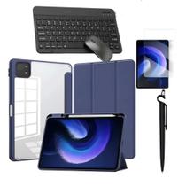 Kit Capa Magnética Para Tablet Redmi Pad 7 / 7 Pro 11.2' + Pelicula + Teclado e Mouse
