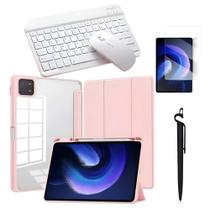Kit Capa Magnética Para Tablet Redmi Pad 7 / 7 Pro 11.2' + Pelicula + Teclado e Mouse