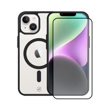 Kit Capa Magsafe Preta e Pelicula Coverage 5D Pro Preta compatível com iPhone 11 - Gshield Kit Capa Magsafe Preta e Pelicula Coverage 5D Pro Preta compatível com iPhone 11 - Gshield