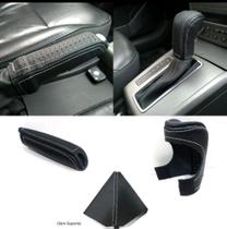 kit capa manopla de câmbio automático e freio mão + coifa Chevrolet Vectra Elite Elegance Collection