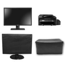 Kit Capa Monitor 20 e Capa Imporessora EpsonL575 Impermeável - Capas de Luxo