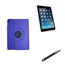 Kit Capa Novo iPad 9 Ger. 10.2" 360 / Caneta + Pel Vidro (Azul Escuro) - BD Net Collections