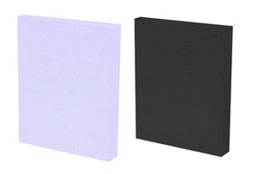 Kit Capa P/ Encadernação Pp A5 Preto/transp C/ 200 Unidades