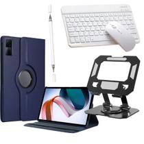 Kit Capa P/ Redmi Pad Se 11 +teclado + Mouse + Suporte+ Caneta Dupla