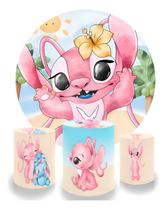 Kit Capa Painel + Trio Cilindro - Stitch E Angel Lançamento Kit Capa Painel + Trio Cilindro - Stitch E Angel Lançamento
