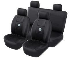 kit capa para banco de carro em couro para_ parati 97/98/99