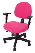 Kit Capa Para Cadeira Giratória De Escritório 01 Unidade Pink