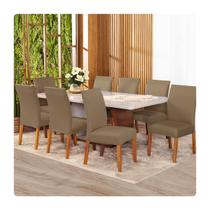 Kit Capa Para Cadeiras 8 Unidades Malha Gel - Shop CasaNobre