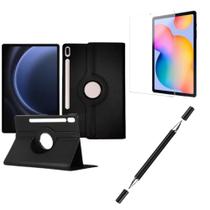 Kit Capa Para Galaxy Tab S9Fe+ 12,4 + Pelicula E Caneta Touch