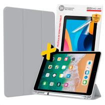 Kit Capa Para iPad 6 iPad 5 9.7" Smart Case Suporte Pencil + Pelicula de Vidro