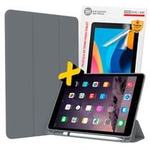 Kit Capa Para iPad Air 2 Air 1 9.7 Polegadas Suporte Caneta + Pelicula de Vidro