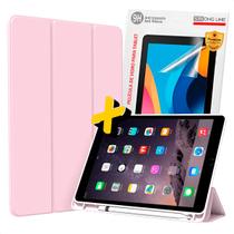 Kit Capa Para iPad Air 2 Air 1 9.7 Polegadas Suporte Caneta + Pelicula de Vidro