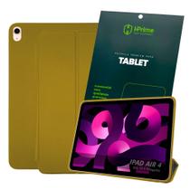 Kit Capa Para Ipad Air 4 4ª Geração 2020 10.9 Smart Magnética Leve Slim + Pelicula HPrime Premium