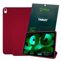 Kit Capa Para Ipad Air 5 5ª Geração 2022 10.9 Smart Magnética Leve Slim + Pelicula HPrime Premium