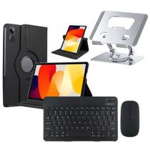 Kit Capa Para Redmi Pad Se 11 Suporte Tablet +Teclado Mouse